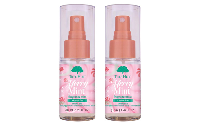 Tree Hut Mini Merry Mint Fragrance Mists