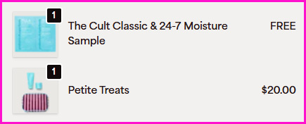 Tula Petite Treats Checkout Screen Tula Petite Treats Checkout Screen