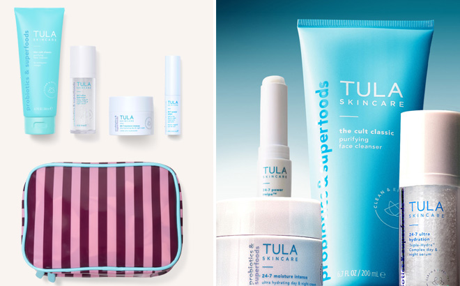 Tula Winter Skin Routine 5 Piece Set Tula Winter Skin Routine 5 Piece Set