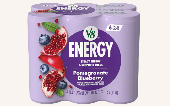 V8 Energy Pomegranate Blueberry Drink