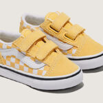 VANS Toddler Old Skool V Checkerboard Shoe