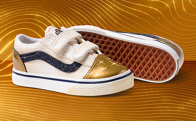 VANS x KPop Demon Hunters Toddlers Old Skool V Shoes