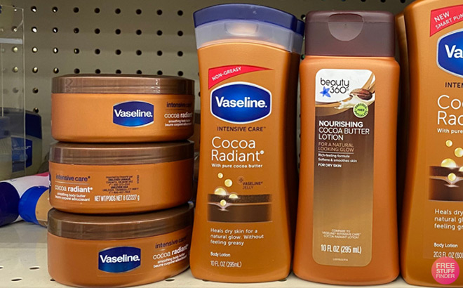 Vaseline Intensive Care Cocoa Radiant Body Lotion