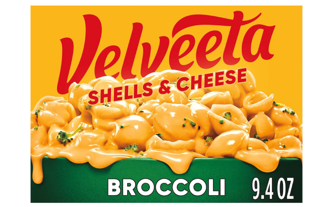 Velveeta Shells Cheese Broccoli with Shell Pasta