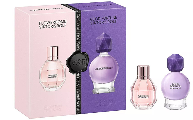 ViktorRolf Mini Good Fortune Flowerbomb Perfume Set ViktorRolf Mini Good Fortune Flowerbomb Perfume Set