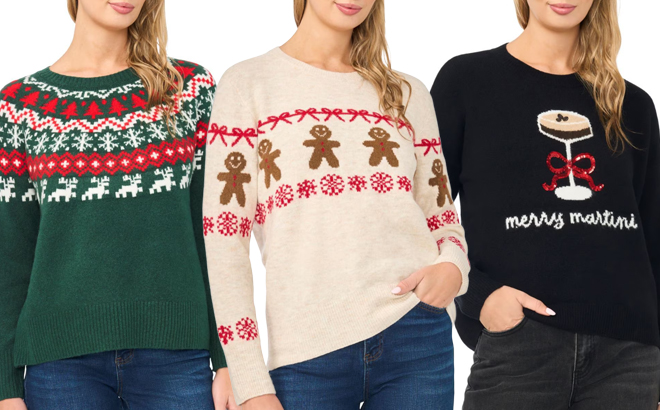 Vince Camuto Womens Holiday Sweaters Vince Camuto Womens Holiday Sweaters