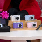 Vivitar Cameras with Flip Out Screen on a Table