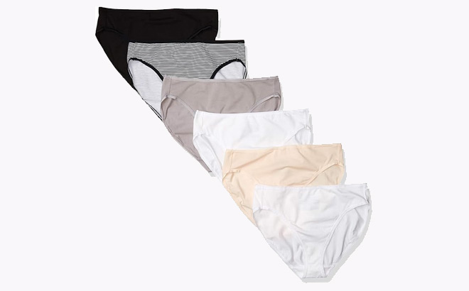 Womens Cotton Underwear 6 Pack Womens Cotton Underwear 6 Pack