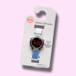 Wonder Nation Girls Round LED Dial Digital Watch