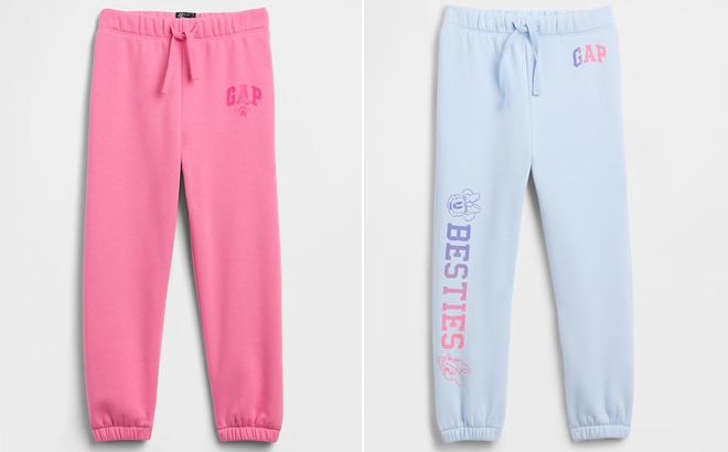 babyGap × Disney Relaxed Logo Pull On Joggers babyGap × Disney Relaxed Logo Pull On Joggers