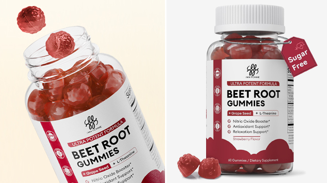 iMATCHME Beet Root Gummies 60 Count iMATCHME Beet Root Gummies 60 Count