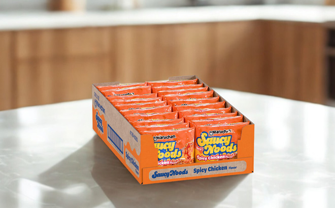 A Pack of Maruchan Ramen Spicy Chicken Noodles
