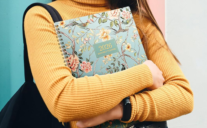 A Person Holding Bushypushy 2026 Monthly Planner