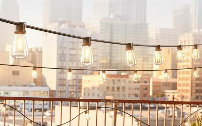 Addlon 100ft LED Outdoor String Lights