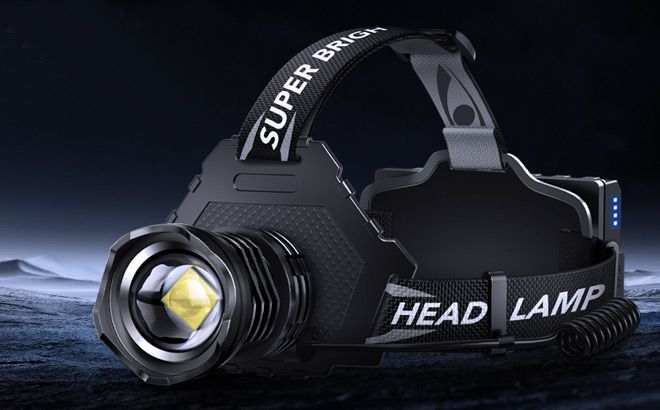 Aknear LED Rechargeable Headlamp Aknear LED Rechargeable Headlamp