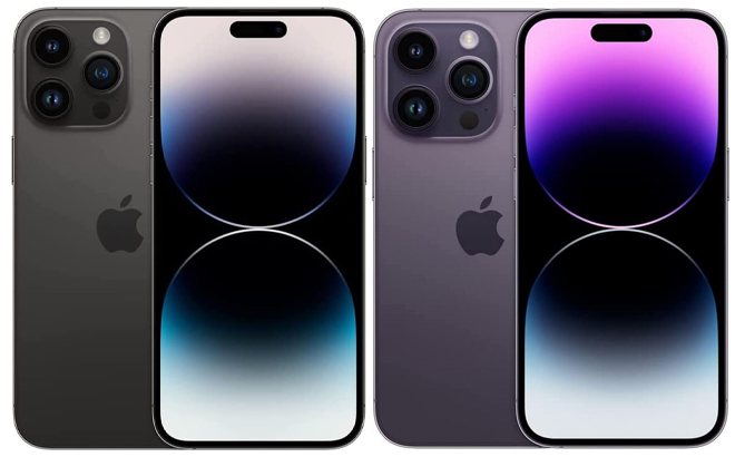 Apple iPhone 14 Pro Max 128GB Renewed and Apple iPhone 14 Pro 256GB Renewed