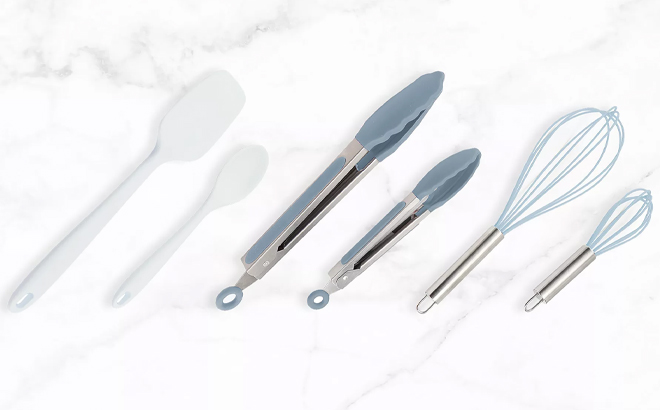 Art Cook Silicone 6 Piece Kitchen Utensil Set