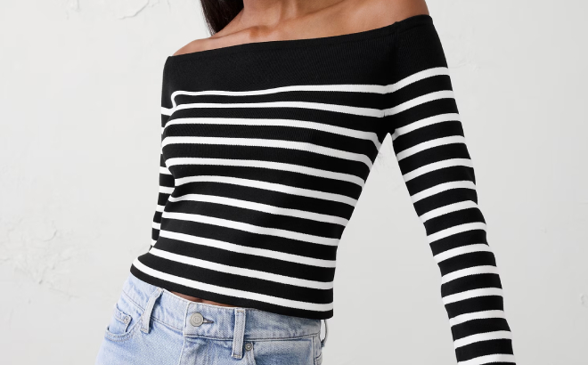 Banana Republic Off Shoulder Sweater