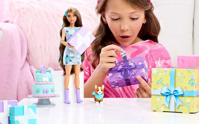Barbie Party Unboxed Doll