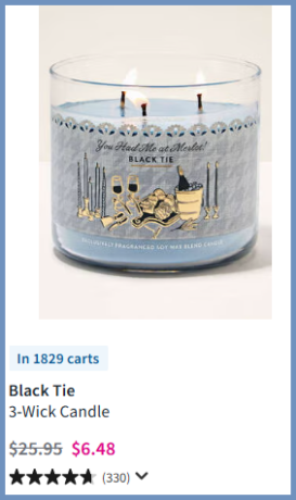 Bath Body Works Black Tie 3 Wick Candle Bath Body Works Black Tie 3 Wick Candle