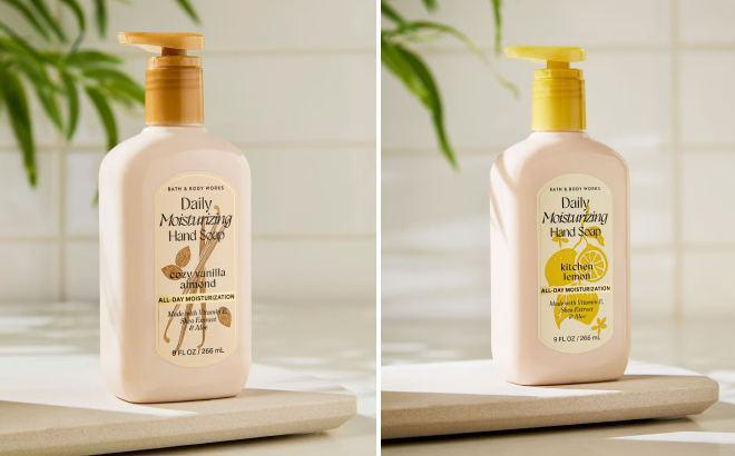Bath Body Works Daily Moisturizing Hand Soaps Bath Body Works Daily Moisturizing Hand Soaps