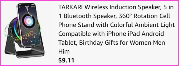 Bluetooth Speaker at Checkout