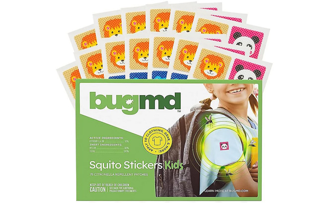 BugMD Squito Stickers Kids BugMD Squito Stickers Kids