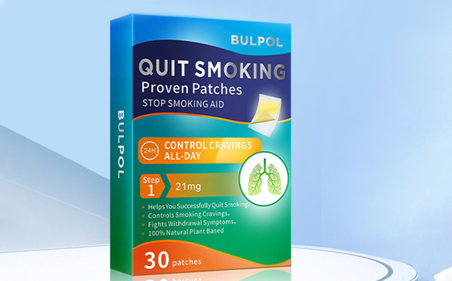 Bulpol 30 Count Nicotine Aids Patches