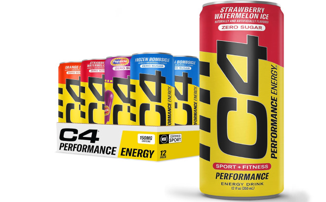 C4 Energy Drink 12 Pack