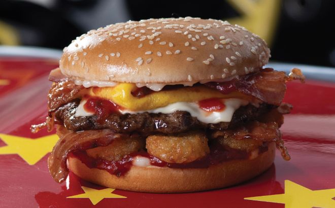 Carls Jr Hangover Breakfast Burger 1