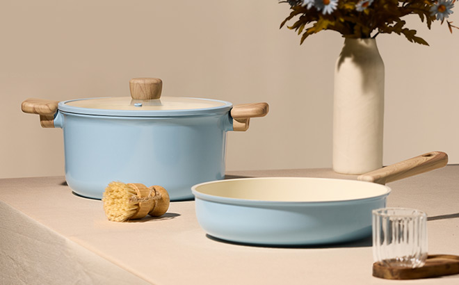 Carote 24 Piece Ceramic Cookware Set