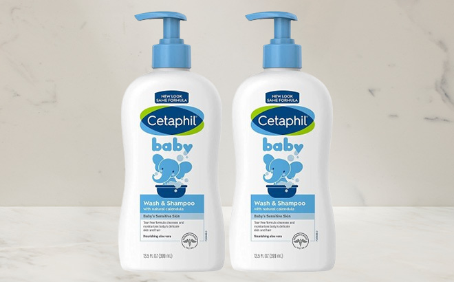 Cetaphil Baby Wash Shampoo 2 Pack