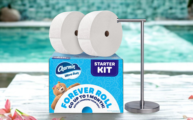 Charmin Toilet Paper Forever Roll Starter Kit