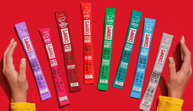 Chomps Beef Jerky Sticks