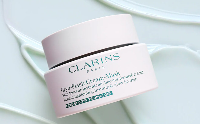 Clarins Cryo Flash Instant Lift Effect Glow Boosting Face Mask