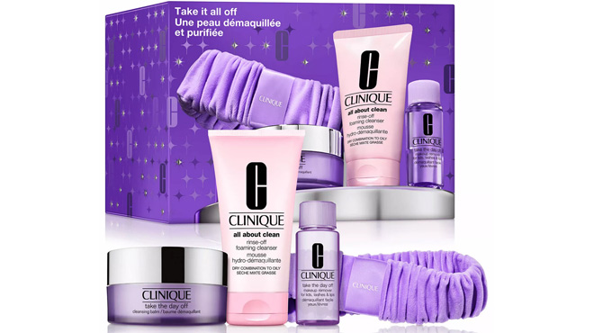 Clinique Take It All Off Makeup Remover Gift Set