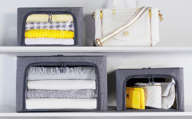 Collapsible Storage Bins 4 Pack