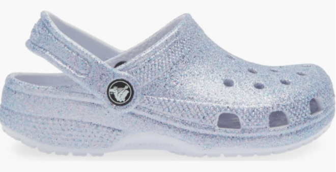 Crocs Kids Classic Glitter Clogs Crocs Kids Classic Glitter Clogs