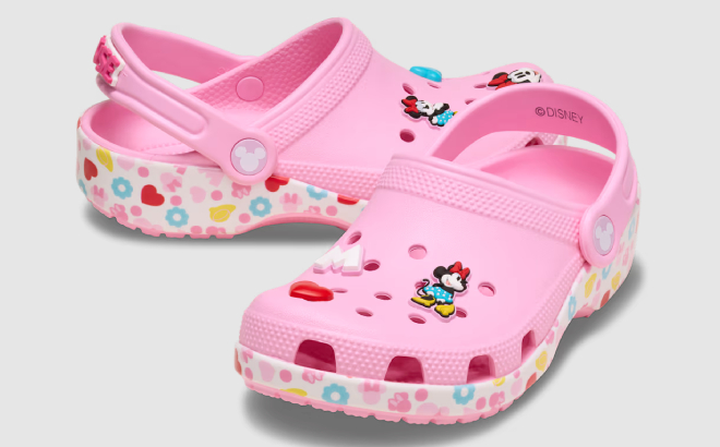 Crocs Kids Minnie Mouse and Friends Classic Clogs