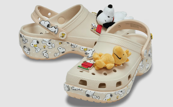 Crocs Peanuts Classic Platform Clogs Crocs Peanuts Classic Platform Clogs