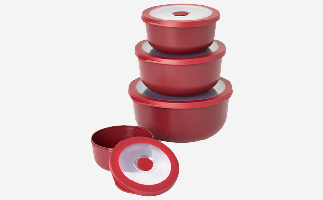 Curtis Stone 8 piece Mixing Bowl Set