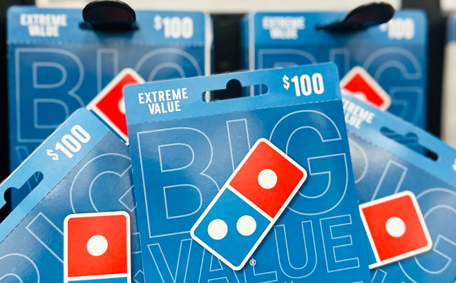 Dominos Gift Card Multi Pack Dominos Gift Card Multi Pack