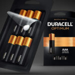 Duracell Optimum AAA Batteries with Resealable Package for Storage