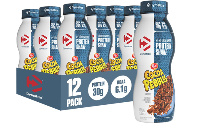 Dymatize Cocoa Pebbles Protein Shake 12 Pack Dymatize Cocoa Pebbles Protein Shake 12 Pack