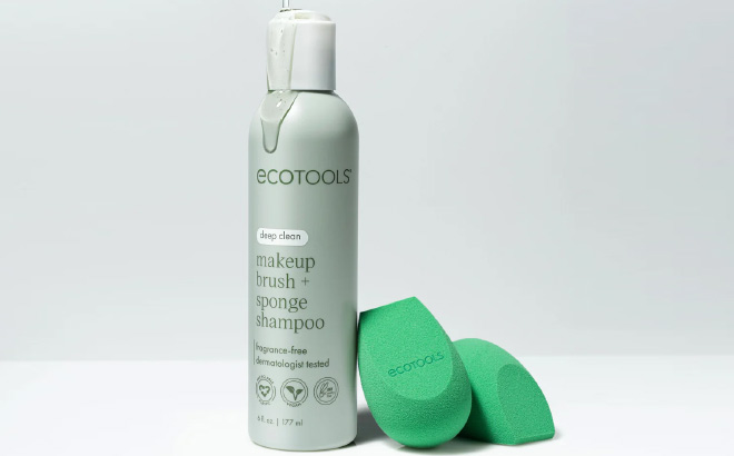 EcoTools Makeup Brush Sponge Shampoo