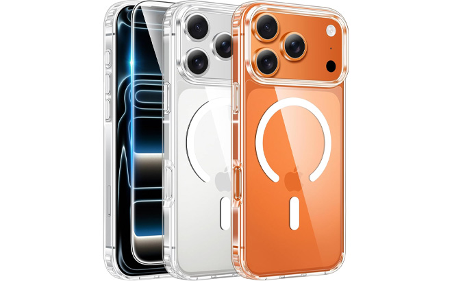 FNTCASE iPhone 17 Pro Magnetic Phone Case Screen Protector FNTCASE iPhone 17 Pro Magnetic Phone Case Screen Protector