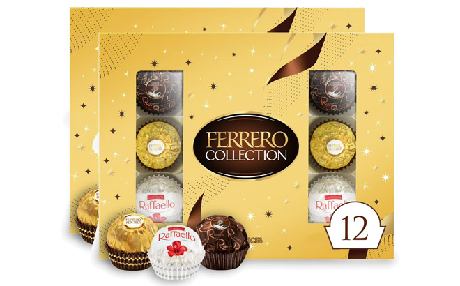 Ferrero 12 Count Holiday Gift Box 2 Pack