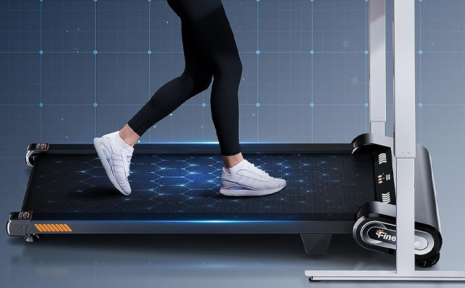 Finehorse Walking Pad Treadmill with Auto Incline Finehorse Walking Pad Treadmill with Auto Incline