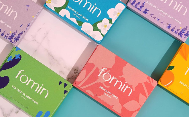 Fomin Paper Soap Sheets 3 Pack