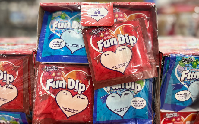 Fun Dip Valentine Exchange Kit